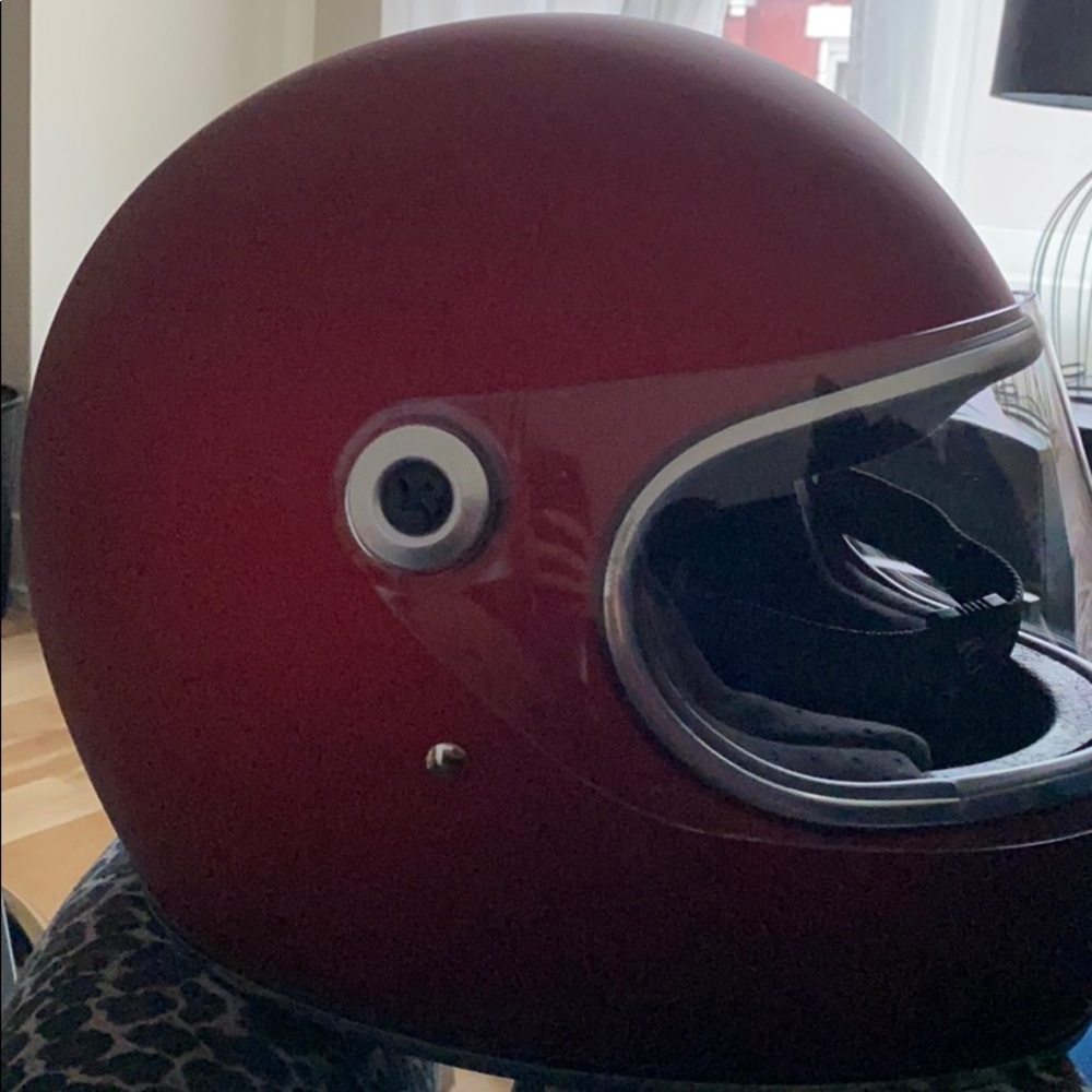 Motor bike helmet